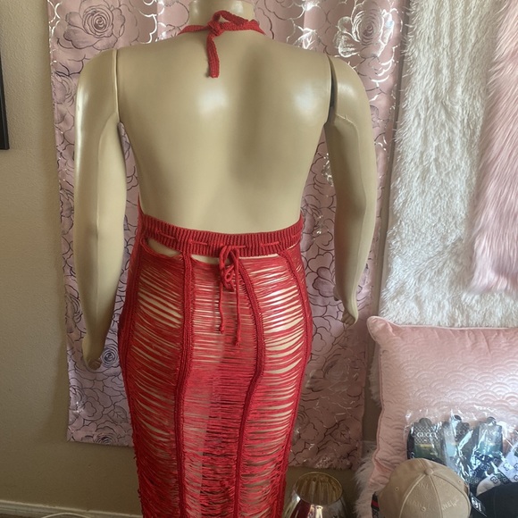 A beautiful cover up knitting dress - Picture 4 of 5